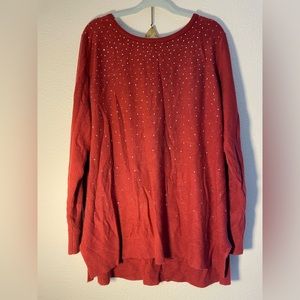 Woman’s Christmas Blouse❤️🤍